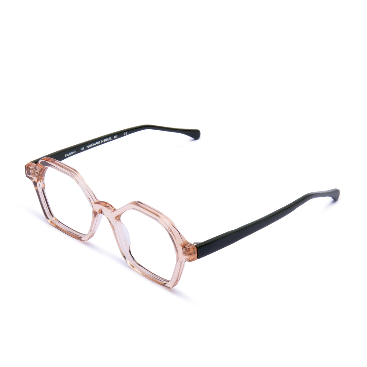 Óculos de grau Fabro Atami — Rosa Champagne