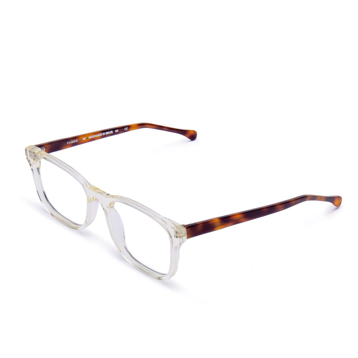 Óculos de grau Fabro Aspen — Amarelo Claro