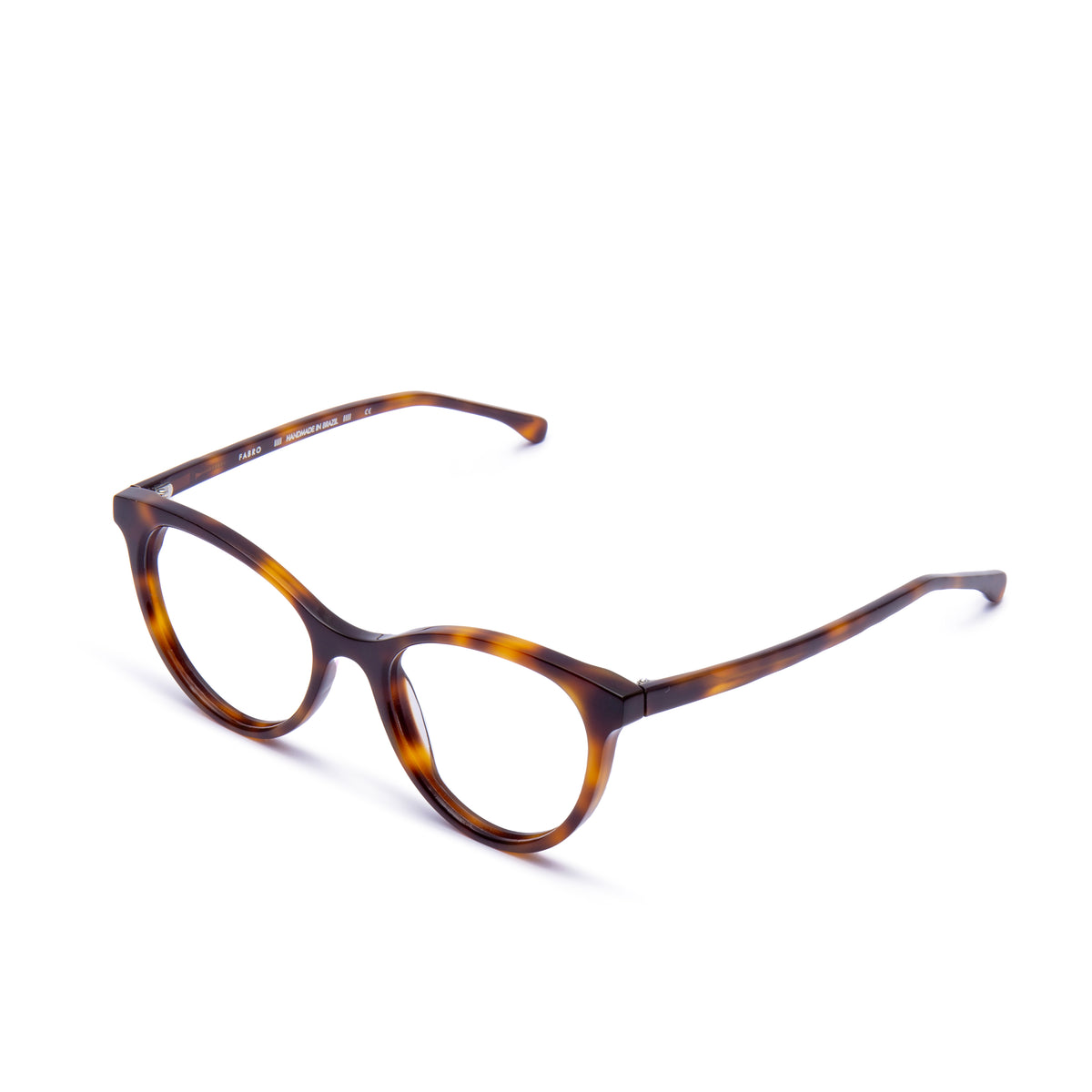 Óculos de grau Fabro Belize — Havana Escuro