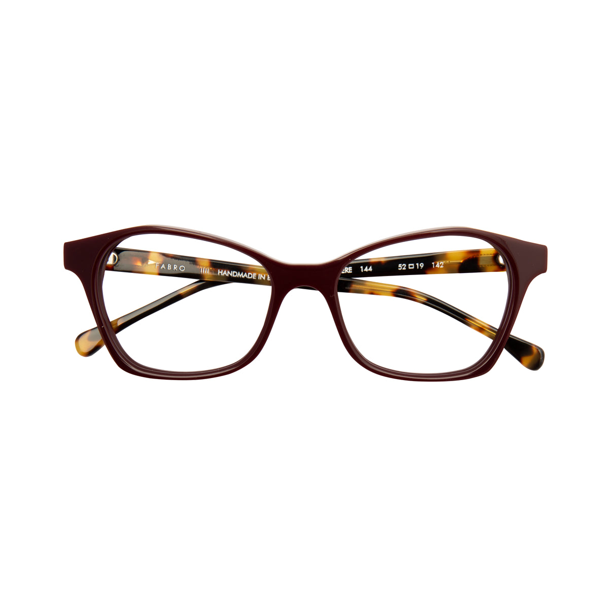 Óculos de grau Fabro Belvedere — Vermelho Bordeaux