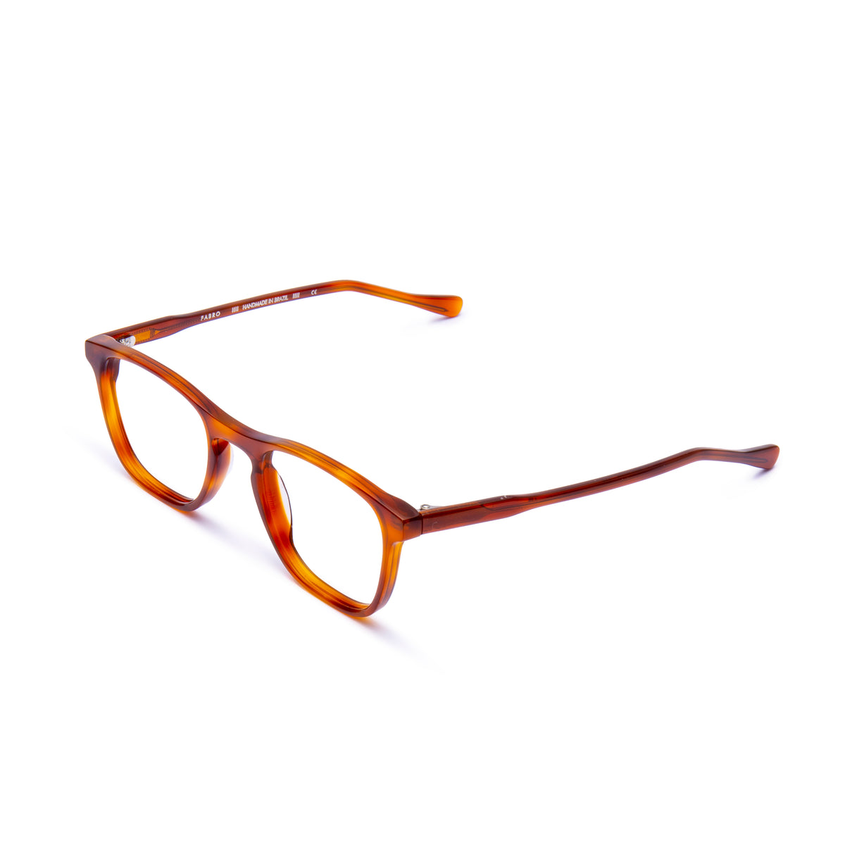 Óculos de grau Fabro Brooklyn — Havana Marrom Claro
