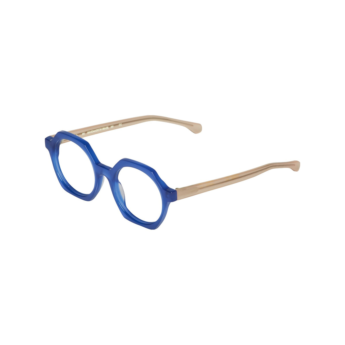 Óculos de grau Fabro Cannes — Azul Royal Milk