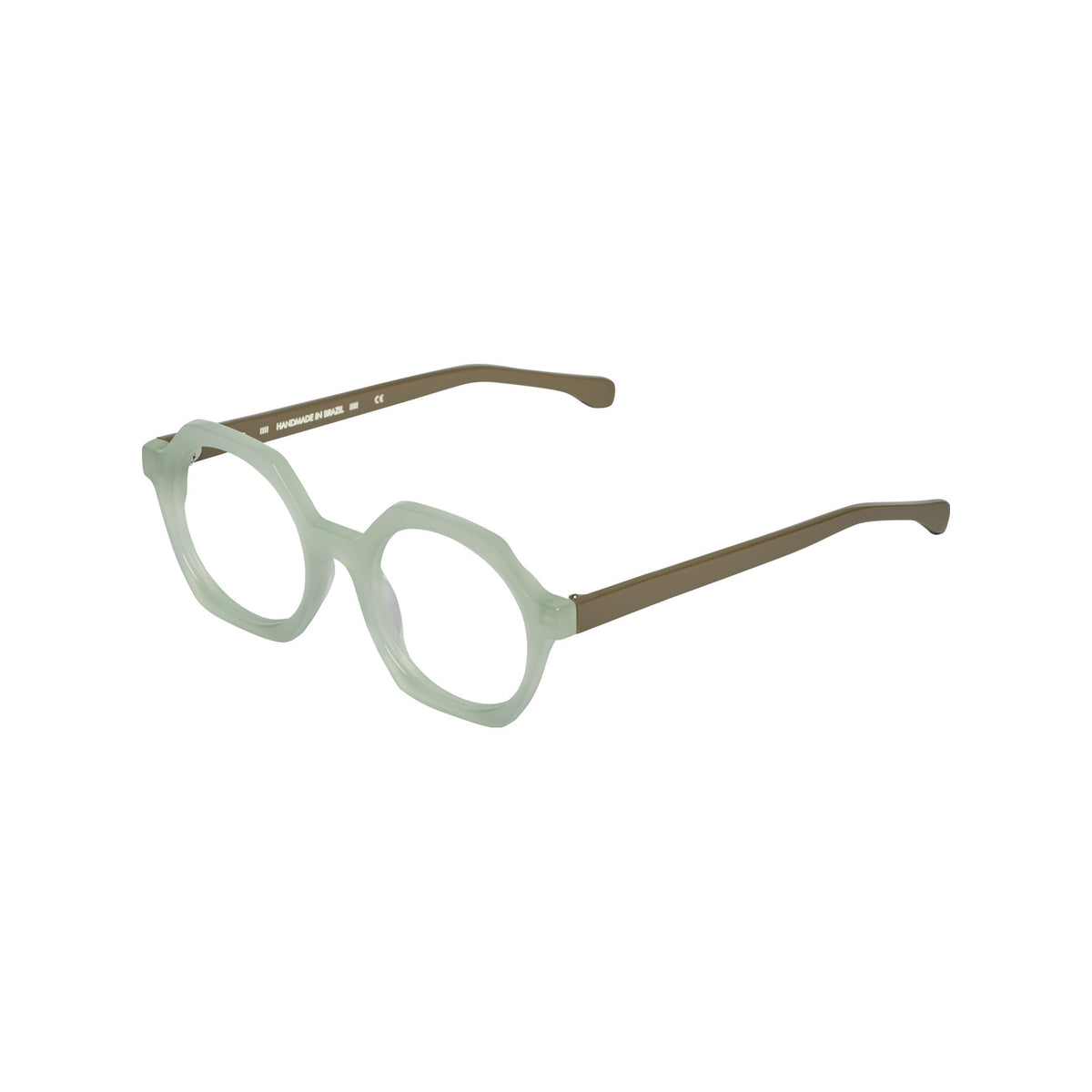 Óculos de grau Fabro Cannes — Verde Menta Milk