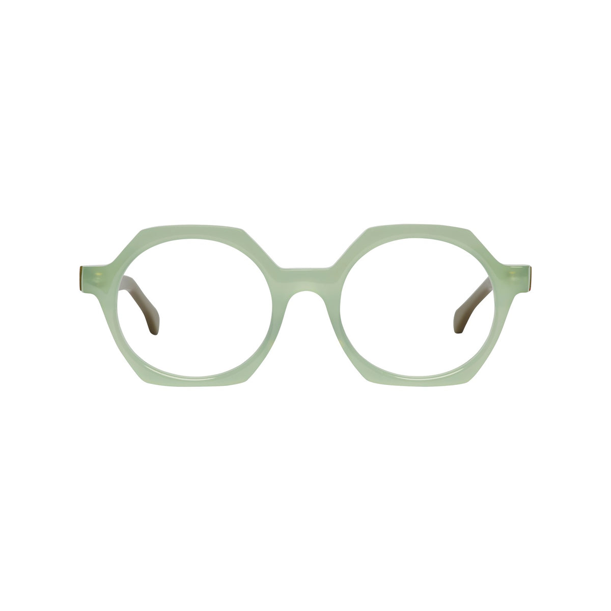 Óculos de grau Fabro Cannes — Verde Menta Milk