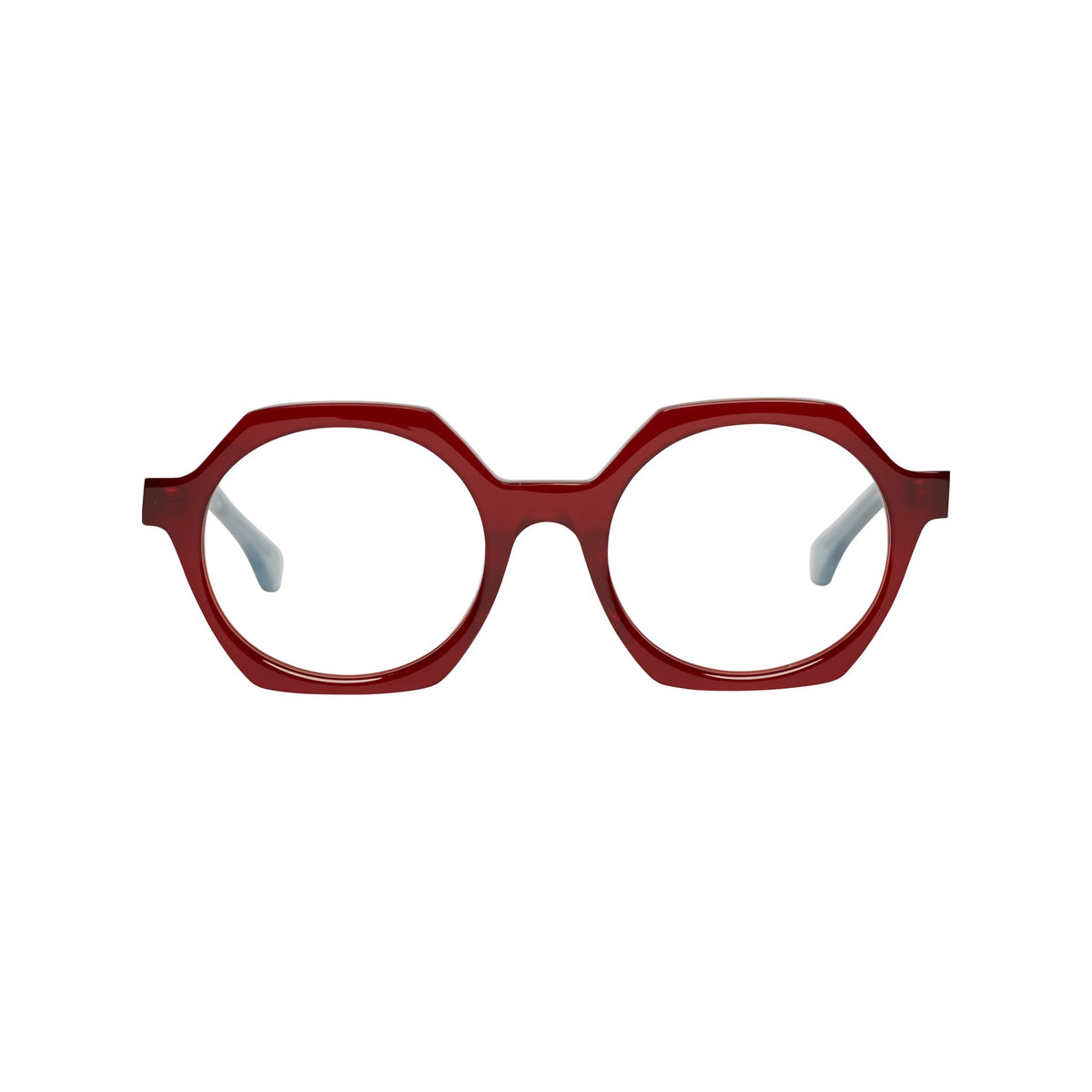 Óculos de grau Fabro Cannes — Vermelho Milk