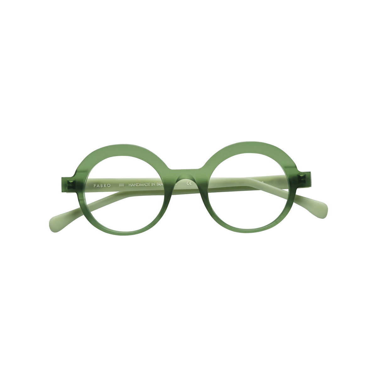Óculos de grau Fabro Capri — Verde Claro Transparente