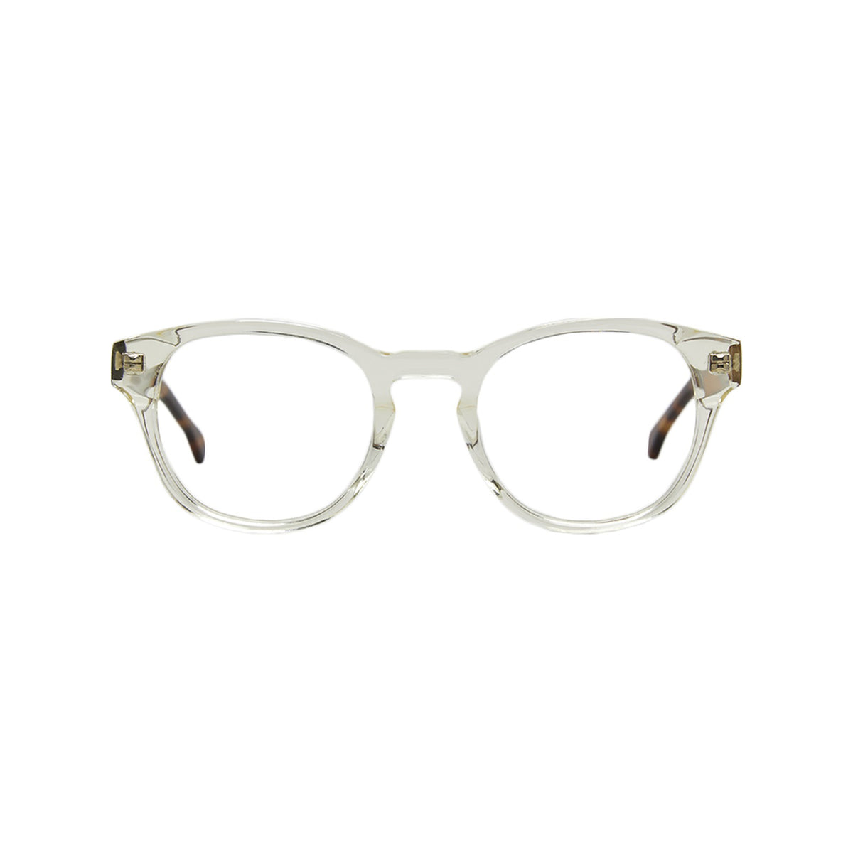 Óculos de grau Fabro Cortina — Amarelo Claro Transparente