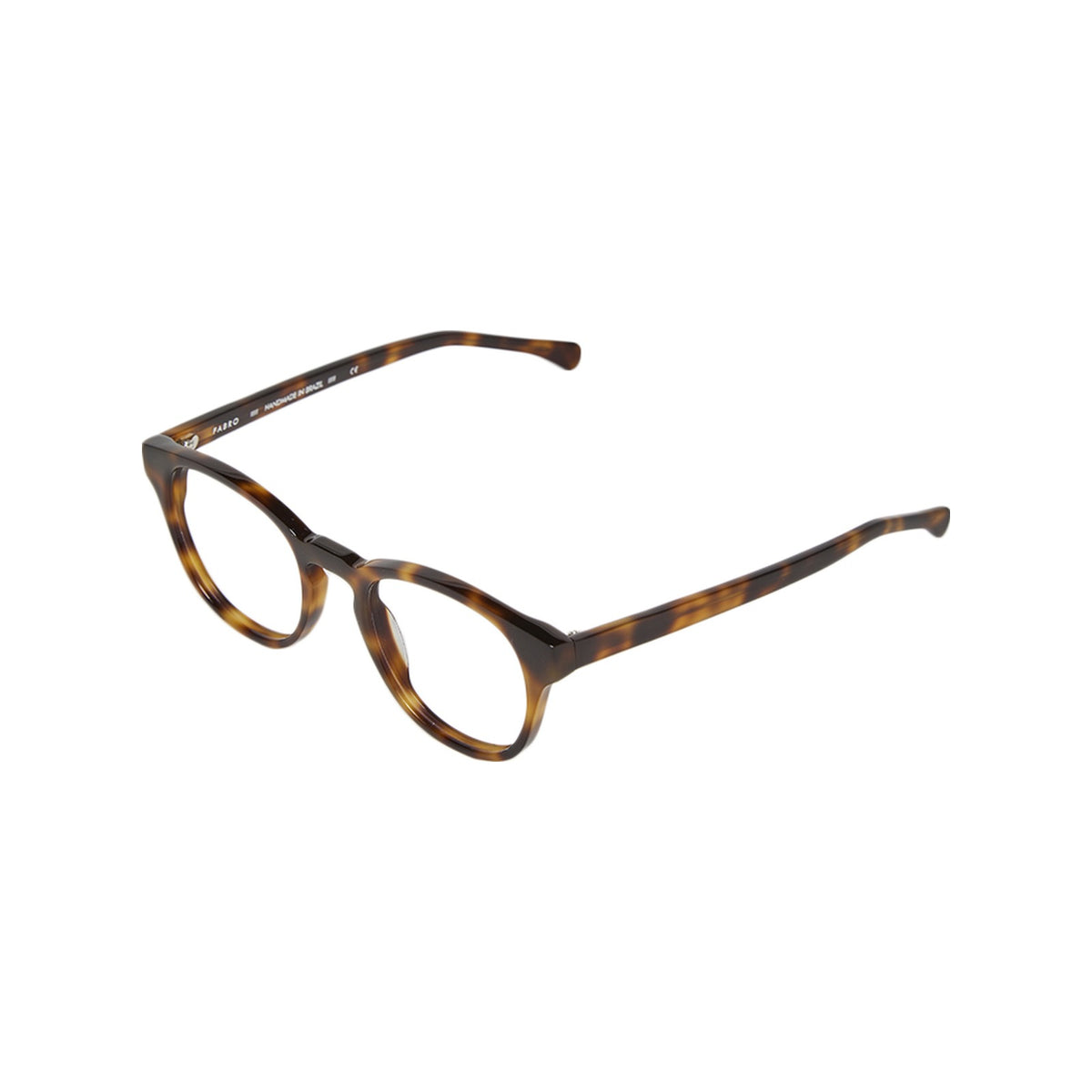 Óculos de grau Fabro Cortina — Havana Marrom Escuro