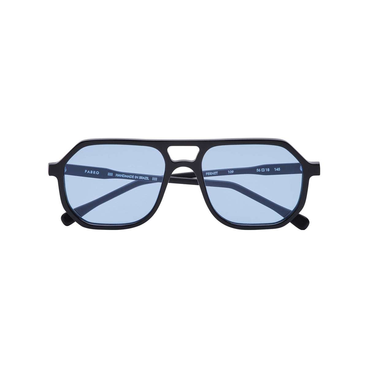 Óculos de sol Fabro Fernet — Preto