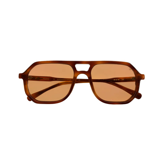 Óculos de sol Fernet // Cor 110 L // Havana Marrom Claro com Lente Cosmética Laranja