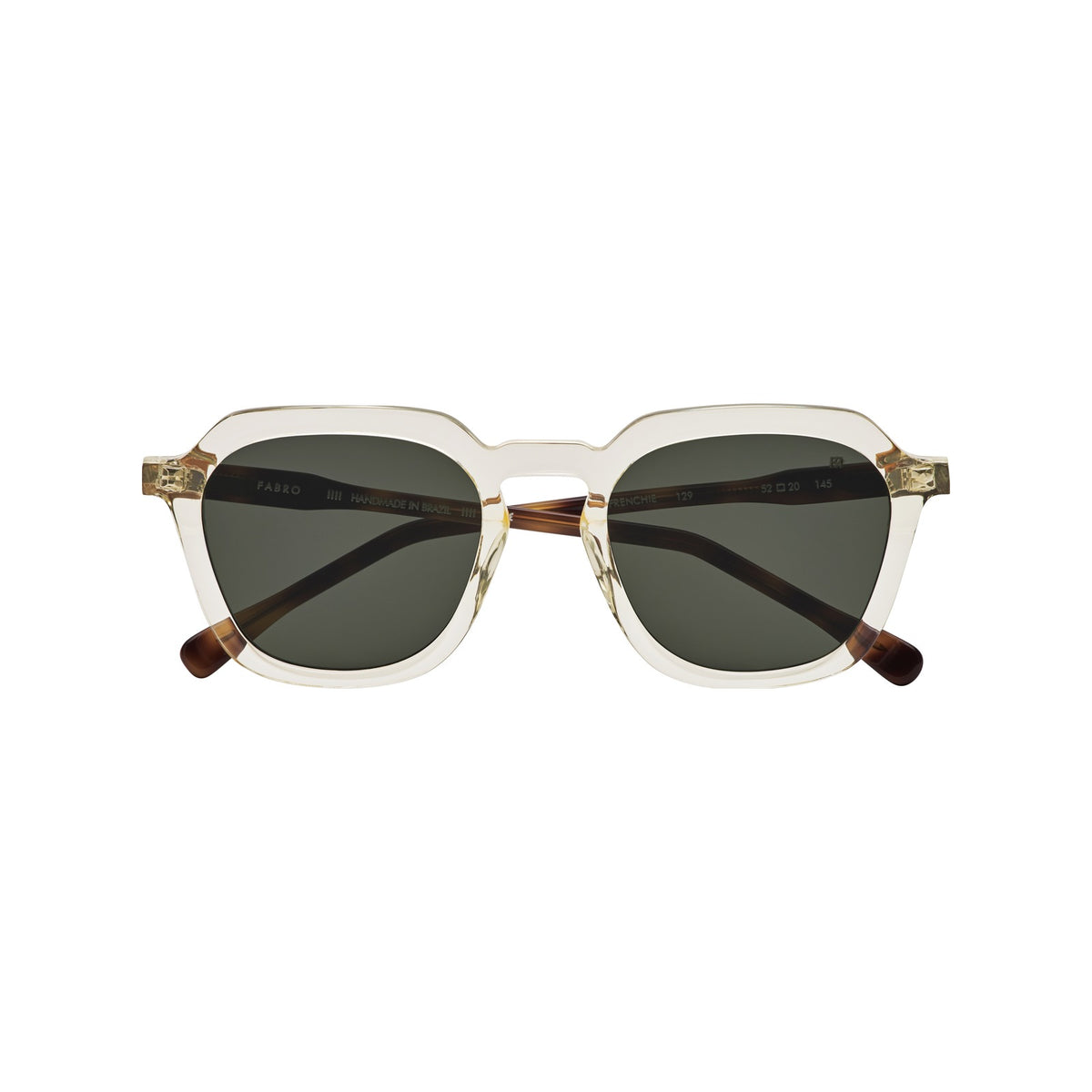 Óculos de sol Fabro Frenchie — Amarelo Claro Transparente